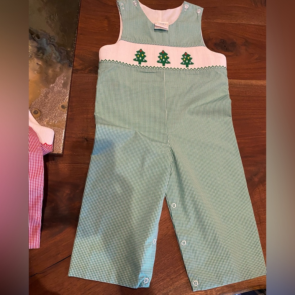 Christmas Romper 24m -Christmas Tree NWOT
